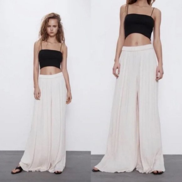 Zara Palazzo Pants - Picture 3 of 10